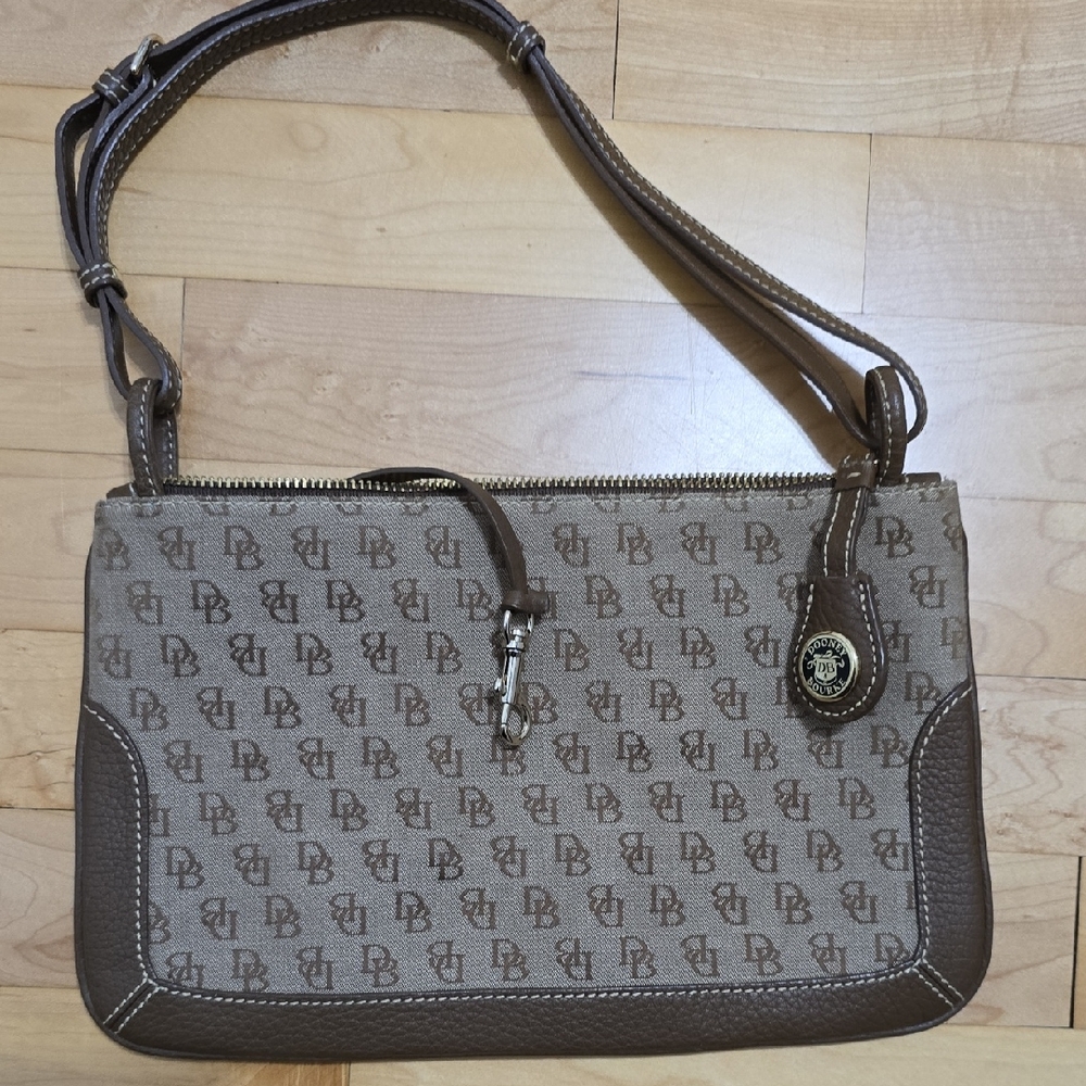 Brown Monogram Shoulder Bag